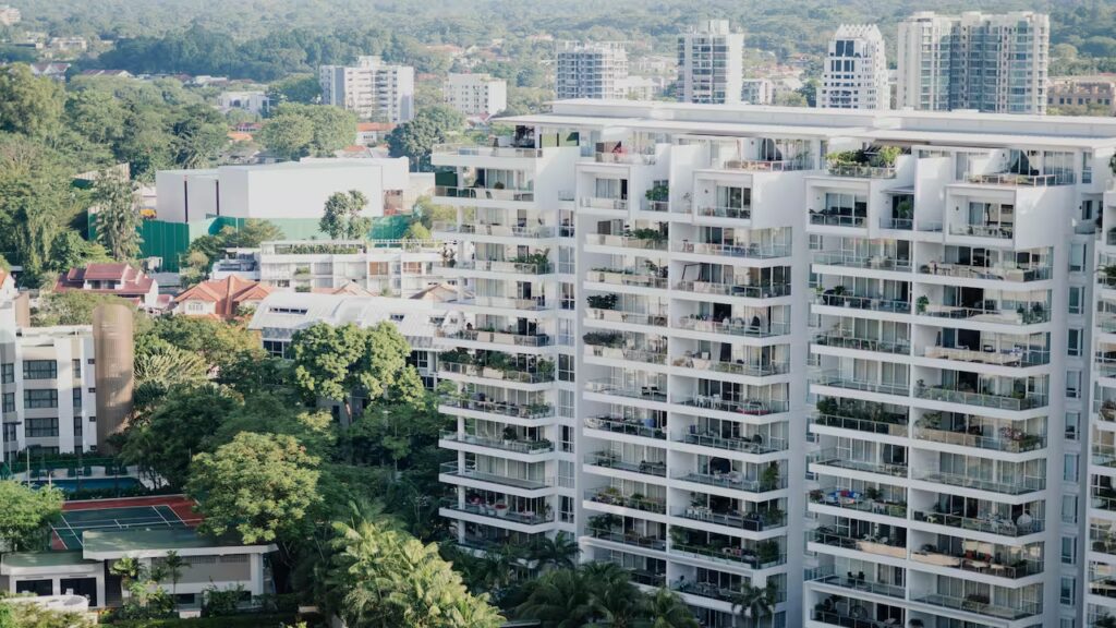 aerial-view-apartment-buildings